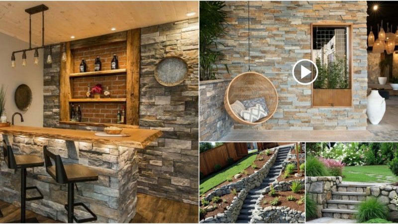 43 Gorgeous “Stone” Design Ideas for Your House & Garden