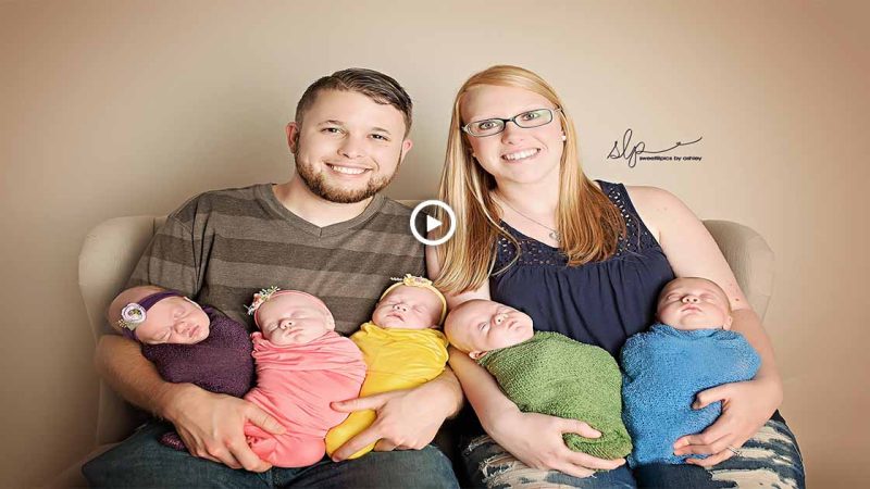 Five-Colored Baby Photo session and curious about their Happy life