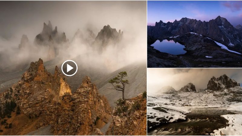 Beautiful Landscape of the Southern French Alps by David Bouscarle.