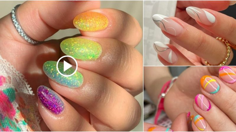 30 Fashionable Short Acrylic Nail Designs & Ideas