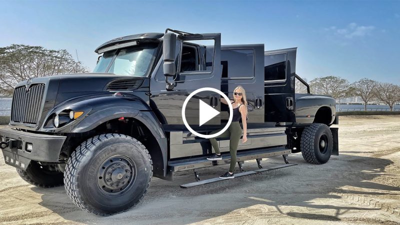 $500,000 Monster Pickup Truck With 6 doors