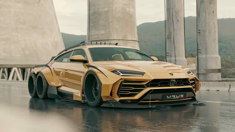 Lamborghini Urus 6×6 Pickup Being Secretly Built by French Hot Rodder, Here’s Proof