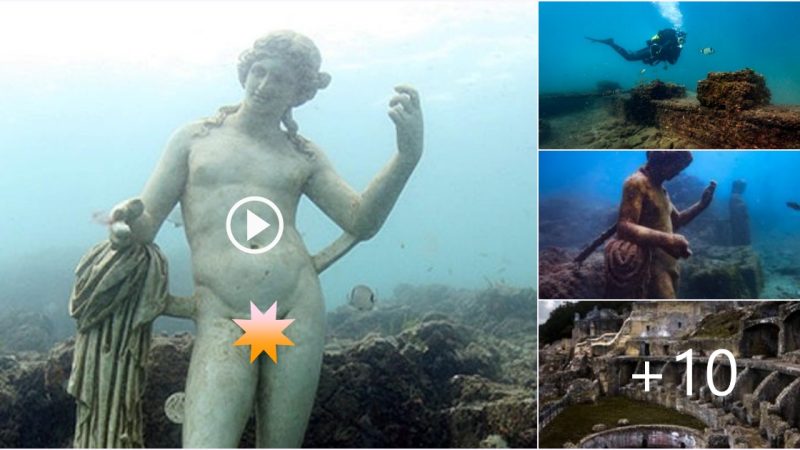 The Sunken City of Baia. A submerged archeological park still holds the wonders of a Roman Sodom.