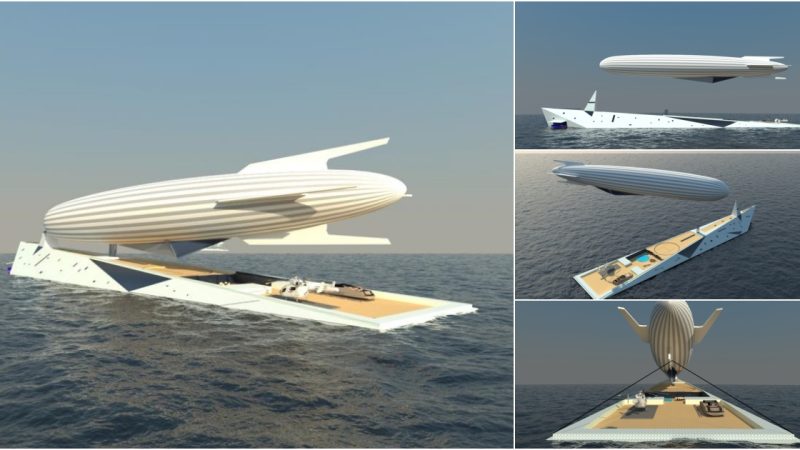 Exploring the Future of Luxury: The Dare to Dream Airship Superyacht