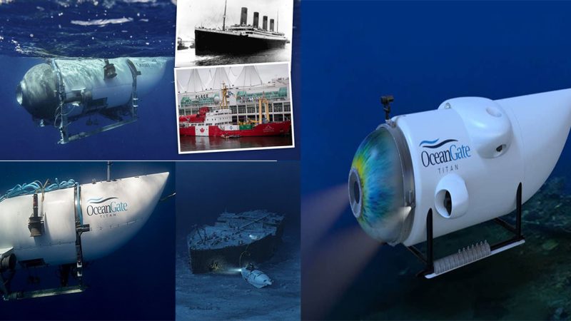 OceanGate Expeditions submarine with five aboard, including billionaire, goes missing while exploring Titanic wreck