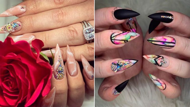 Stiletto Nails: Glamour and Elegance at Your Fingertips