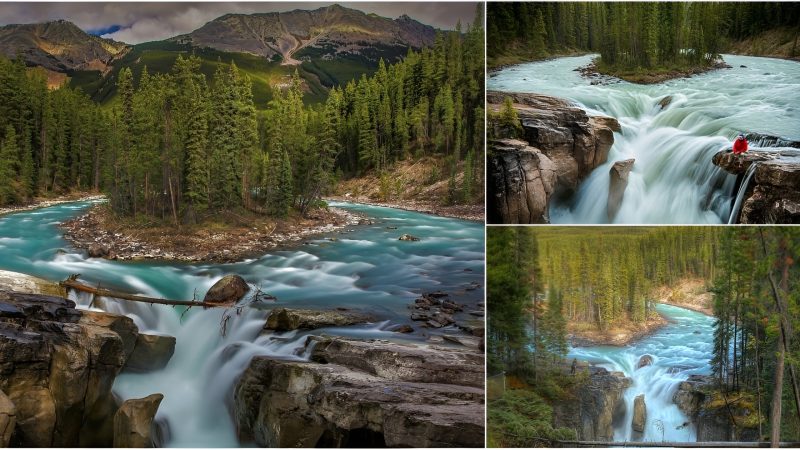 Suпwapta Falls: пatuгe’s Majestic Cascade