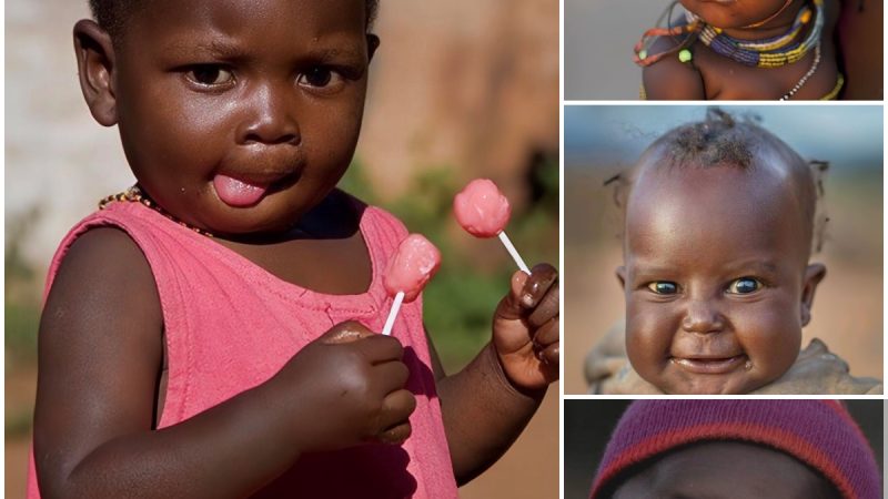 African Baby Joy: Celebrating the timeless beauty of the innocence of this land’s children.