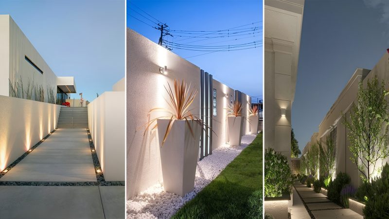 40 Creative “Fence Lighting” Ideas to Illuminate Your Yard After Dark