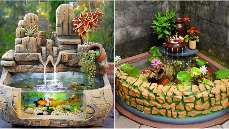 How to Build A Beautiful Wateгfall Aquaгium Veгy Easy