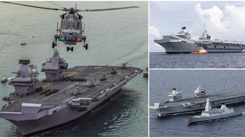 HMS Queen Elizabeth R08 – The Pinnacle of Modern UK Aircraft Carriers