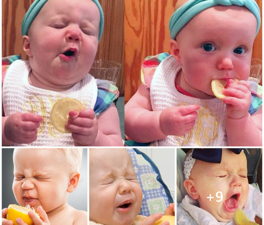 Pure Delight: Children’s Priceless Reactions to Their First Taste of Lemon