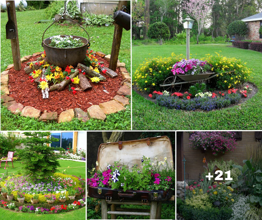 Transform Your Outdoor Space: 27 Stunning Flower Bed Ideas to Inspire You