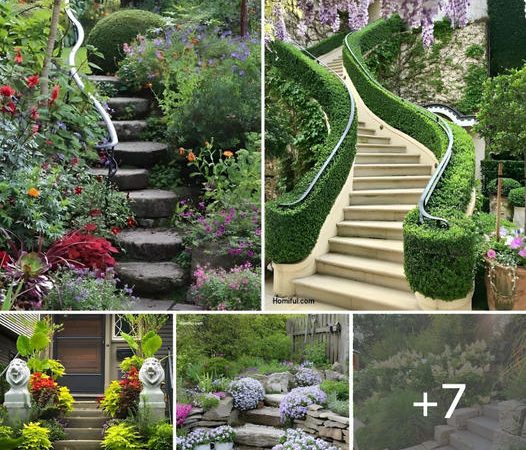 Elevate Your Garden: 7 Fabulous Ideas for Stunning Garden Stairs