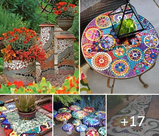 Enhance Your Garden with 17 Wonderful DIY Mosaic Ideas