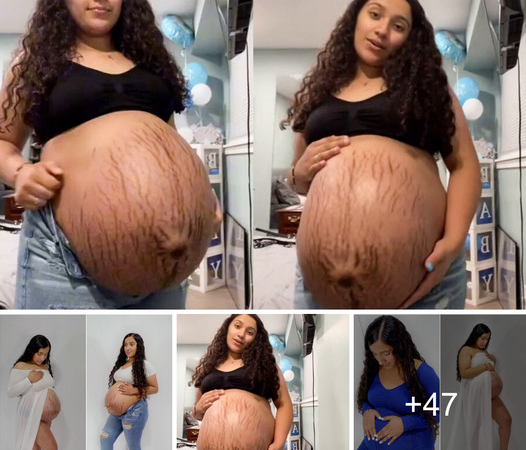 Is This Woman Pregnant with More Than Two Babies? Enormous Pregnancy Bump Sparks Speculation (Video)