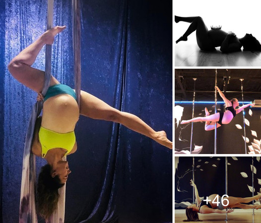 Pregnant Woman Wows Audience with Pole Dancing Performance at 37 Weeks (Video)