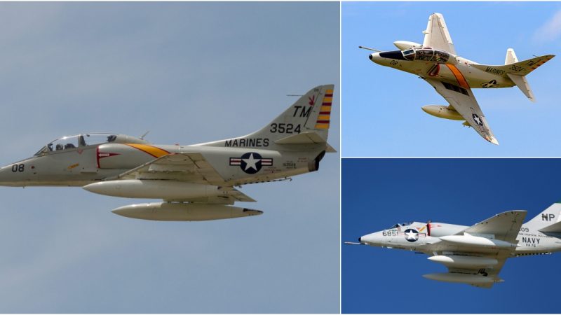 Mastering Aerial Superiority: The Douglas A-4 Skyhawk in the US Military