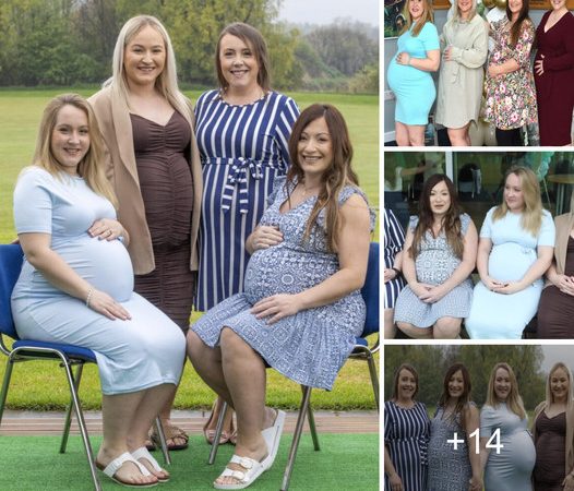 Incredible Coincidence: Four Scottish Sisters Pregnant Simultaneously and Due This Year