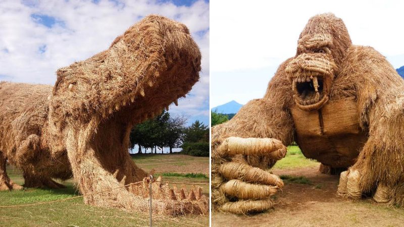 Reviving Creativity with Straw: Crafting Extraordinary Artistic Works.