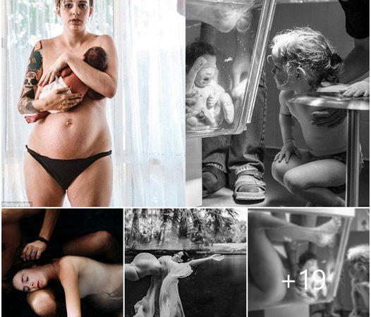 Capturing the Essence of Water Birthing and Motherhood Through Breathtaking Imagery