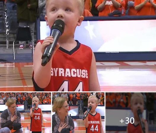 3-Year-Old Prodigy Steals Hearts with National Anthem Performance