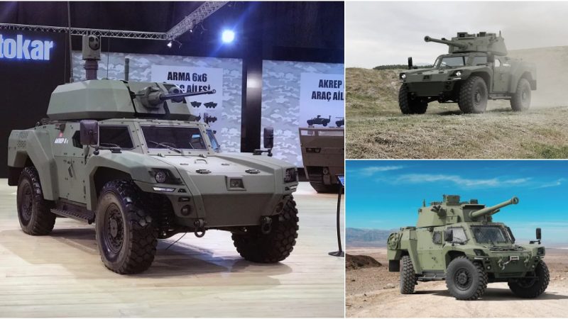 At IDEF 2023, Ottokar Showcases the AKREP II R Armored Reconnaissance and Surveillance Vehicle