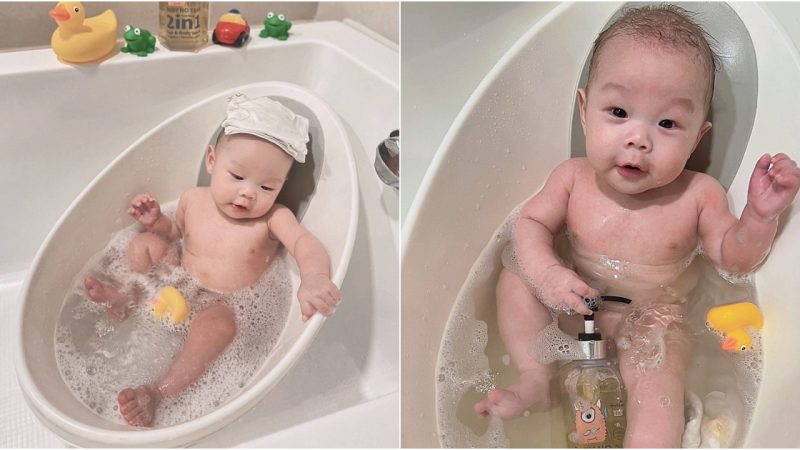 Delightful Newborn Bath Time Moments That Bring Joy to Viewers