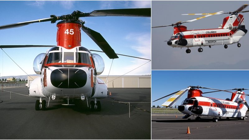 Experience an Thrilling Adventure Aboard Columbia Helicopters’ Boeing Vertol 234UT N239CH (VIDEO)