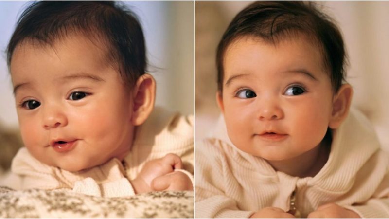 Irresistible Charm of a Darling Boy with Big Round Eyes and Chubby Cheeks Wins Audience Adoration