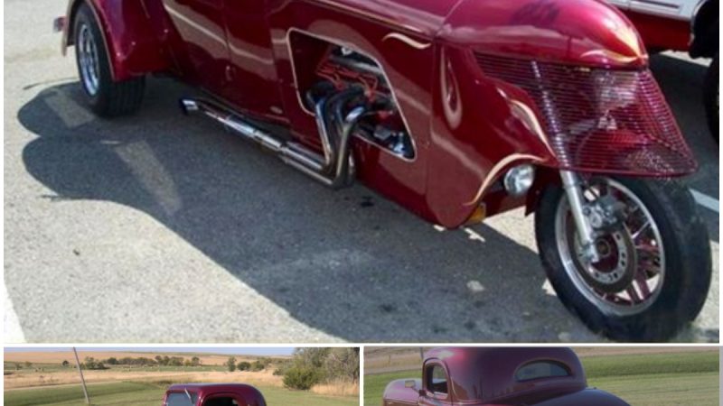 A 1933 Chevy Coupe Trike Thing With a 700hp Engine