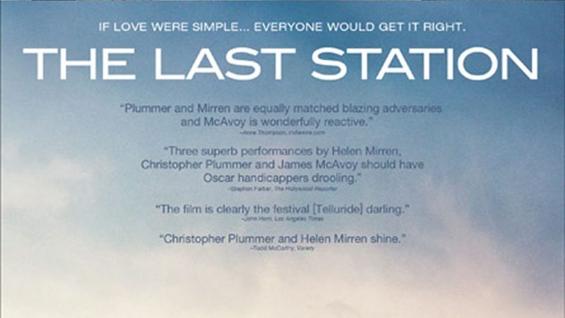 “The Last Station” (2009) – The Final Days of Leo Tolstoy